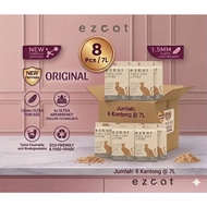 Ez Cat - Bundle of 8 x 7L Tofu cat litter tofu cat litter/ Variant Original