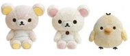 【懶熊部屋】Rilakkuma 日本正版 拉拉熊 懶懶熊 白熊 牛奶熊 小雞 豬鼻雞 雪酪系列 L號 絨毛 娃娃 玩偶