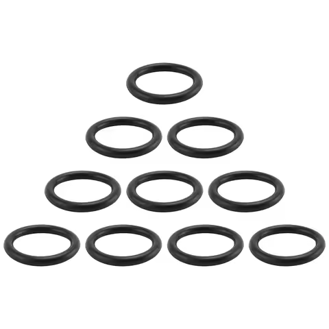 10 Pieces 32mm OD 25mm Inner od. Black Nitrile Rubber O Ring Oil Seal Ring