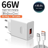 Huawei P30 P40 Mate 40 Pro Nova 8SE MatePad Matebook Super Charge Max 66W Type-C Fast Charging Charg