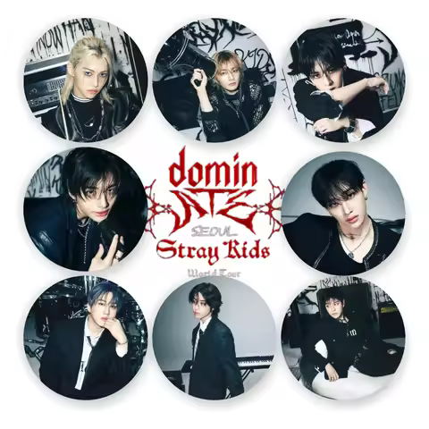 Stray Kids new album star badge skzoo star concert wearing decoration star peripheral tin badge