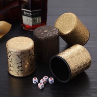 Dice Cup Leather Dice Cup Dice Cup Leather Material Shaker Cup Casino Dice Shaker Tool Kasino Dice C