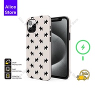 Dog Phone Case for iPhone 17 Pro Max / iPhone 16 Pro Max / 15 Pro Max / 13 Protective Case Cover KS5