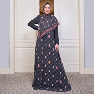 Dress Muslim Mandjha Ivan Gunawan - Matrioska | Abaya gamis lebaran