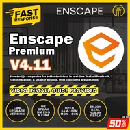 Enscape 3D 4.11 + v4 Assets Library| Premium Software | 💻 Windows PC | 📦 Latest Full Version + Video