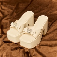 as above A108 รองเท้าส้นตึก 4 นิ้ว