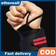 ETH Weight Lifting Wrist Wraps Weightlifting Gym Workout Training Straps MRX 1 pcs TH