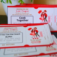 Love Coupon - Ticket Couple, Fun Date Ideas, Custom Coupon