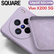 Vivo X200 5G 2025 SQUARE PREMIUM COVER CASING LIQUID FOR VIVO X200 VIVO X200 PRO