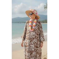 Dress Aloha Hawaii Beach Dress girl fashion Spring And Summer Floral Dress .PHOTOSHOOT