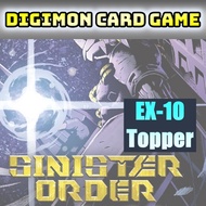 [Digimon Card Game] (EX-10) Single-Topper(T) -