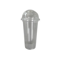 22OZ ECONOMIC DISPOSABLE TPP CUP WITH LID 100PCS GOOD QUALITY