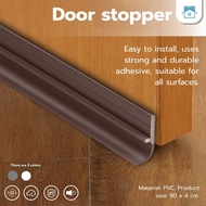 Sound Proof Dust Blocker Weatherstrip Self Adhesive Door Stopper Door Bottom Strip Seal Dustproof No