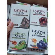 LAWWA SKIN COKLAT CHERY HONEYDEW BLUEBERRY