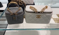 Chanel小盒子 22新logo 白色