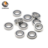 10PCS MF148RS Bearing 8*14*4 mm ABEC-7 F148-2RS Flange Ball Bearings For VORON 0 Motion, Use In A/B 