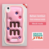 VIVO Y91C Y71 Y67 Y83 Y95 Y91 Y85 Y81 Y81I Y75 Y71I 5G 3D M&M s Kesing hp cassing jelly accessories 