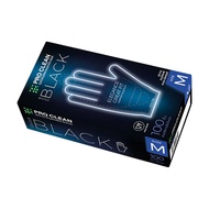 โปรคลีน ถุงมือไนไตร สีดำ M 100 ชิ้น (กล่อง)