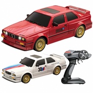 WHOOSH DC777A RTR 1/16 2.4G 4WD Drift RC Car Mini Race LED Light Retro E30 Sports High Speed Racing 