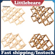 LLBR Creative Folding Red Wine Rack Wooden Durable Grape Liquor Holder Home Supply