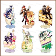 ST3 Genshin Impact 4th anniversary Acrylic Plate Holder gift for girlfriend Game peripherals Collect