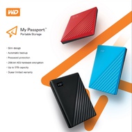 WD WESTERN DIGITAL MY PASSPORT 1TB EXTERNAL HARD DRIVE