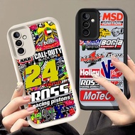 Casing for Samsung S25 Ultra A24 A25 A34 A05S A35 A14 A15 A04s A16 A54 A26 A36 A56 5G Q-86 logo