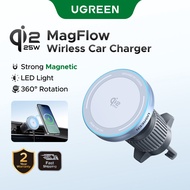 【Qi2】UGREEN 25W Magnetic Car wireless charger 25W Max Compatible with IP series