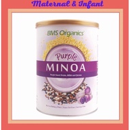 BMS ORGANIC -Purple Minoa OATMILK (800g) (purple Sweet potatoes +Millet +Quinoa )