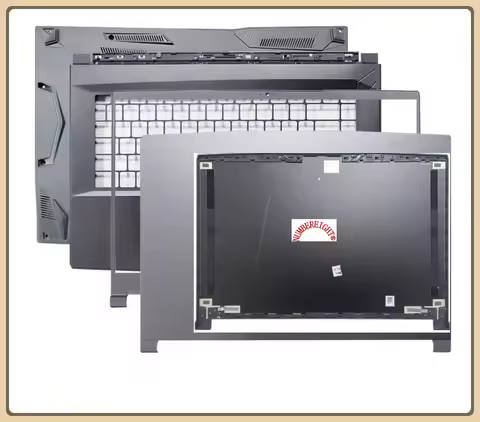 New Cover For MSI Thin A15 MS-16R8 MS-16RK MS-16RC GF63 Top LCD Screen Back/Bezel/Palmrest Upper/Bot