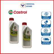 SET of 2 Castrol brake Fluid Dot 3/Dot 4 Premium Car brake Fluid 1L Cans