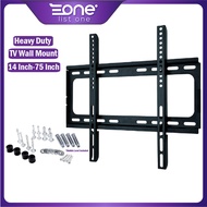 JH Home Heavy Duty Universal TV Wall Mount / TV Bracket 14" - 75" Suitable for Philips TV / Sony TV / Sharp TV / Skyworth TV / Hisense TV / Toshiba TV / Coocaa TV / Xiaomi TV / TCL TV