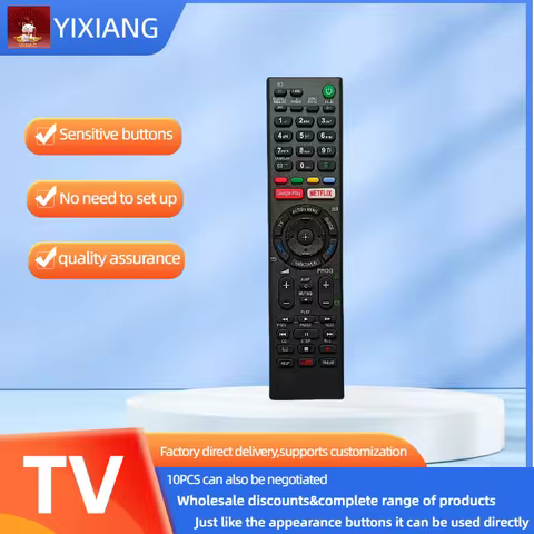 UNIVERSAL REMOTE CONTROL FOR SONY 4K Hdr Ultra Hd TV'S Google/Play NETFLIX You/tube HUAYU RM-L1351