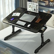 ONE - 摺疊電腦桌可調角度自由升降書桌(單抽屜款+書架)