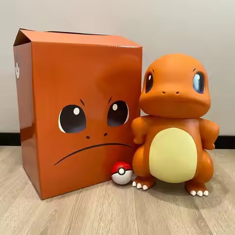 Domineering and Proud Little Charmander Car Trunk, Rear, and Roof Decoration Creative Figurine