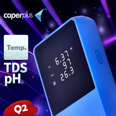 Caperplus Q2 PH TDS Temperature WIFI Monitor Digital Fish Tanks Aquarium Water Quality Check Pen Tes