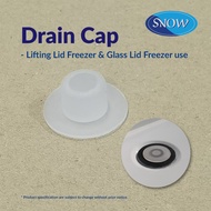 SNOW DRAIN CAP &amp; HOSE FOR LIFTING LID FREEZER &amp; GLASS LID FREEZER