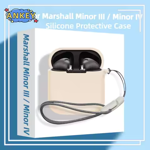 Case for Marshall Minor III IV Protective Nylon Lanyard Soft Cover Minor 3 Shells Anti Dust Sleeve H
