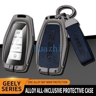 Car Remote Key Full Cover Case Fob For Geely  Azkarra FY11 Atlas Pro New GS X6 SUV EC7 Keychain Proton X50 Geely Atlas  Coolray  Azkarra NL3 EX7 EmgrarandX7 SUV GT