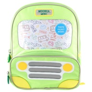 HIJAU Moosca Bus Backpack Spring Green / Green Bus Children's Backpack