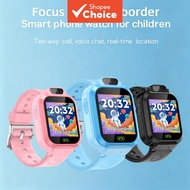 Kids Smart Watch HD Screen Camera GPS Location SOS Call Alarm Clock One Key Emergency Watch