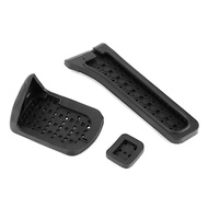 3Pcs Set Accelerator Brake Pedal Kit Auto Accessory Fit for C Class 2015-2017 L Hand Drive and Atten