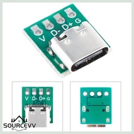 SOURCE USB 3 1 Type-C Female 16 Pin Charging Data Transmission Plug Socket Connector