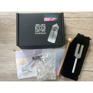 MARDUK Tuning Fork Crystal Tuner 4096hz Crystal Tuner, Razor, Purification Set