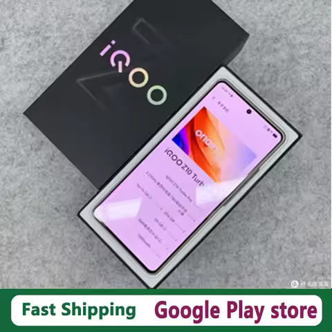 Original Vivo Iqoo Z10 Turbo Pro Mobile Phone 144HZ 6.78" AMOLED 120W Charge 7000mAh Battery 50.0MP 