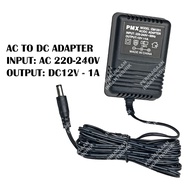 Adaptor Buaian Bayi Elektrik Electronic Baby Power Cradle Adapter 12V 1A / 1000mA- EM1201