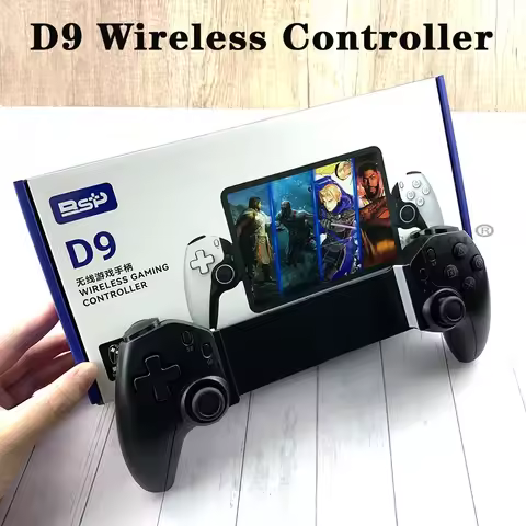 Hot Sale BSP D9 Tablet Controller Wireless Handle For Switch Game Blue-tooth Stretching Joystick For