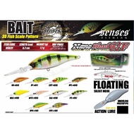 ** SENSES NANO SHAD 62F MINNOW LURE / SENSES NANO SHAD 62F 62mm Lure