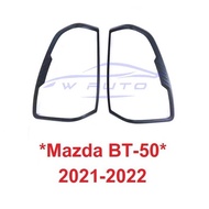 Tail Light Cover Matte Black MAZDA BT50 BT-50 2020-2022 BT50 Rear 2021 BT 50 Decorative
