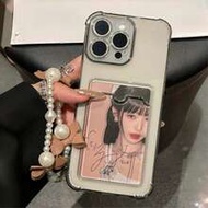 Transparent TPU Protective Phone Case With Card Slot, Suitable For Men And Women, Anti-Fall Anti-Sli